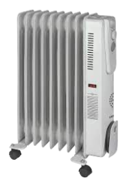 Olie radiatorkachels 230V
