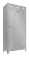 Kleedruimte Locker 3 deur