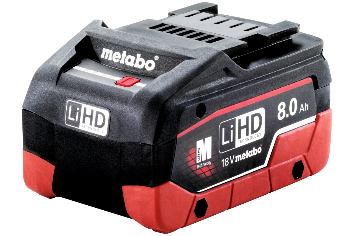 Metabo Accu LI-HD 8.0 AH 18V