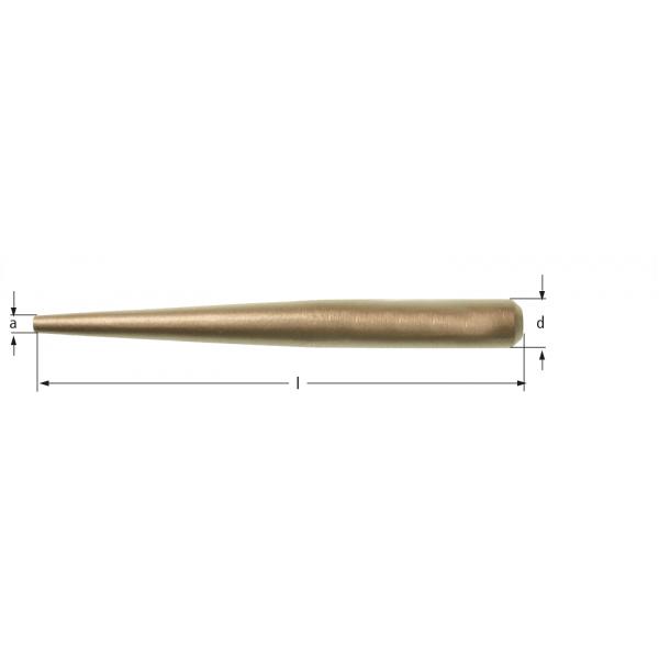 Driftpen 7x17x150mm, Vonkvrij