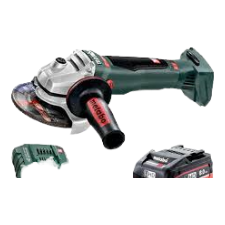 Accu haakse slijper 125mm 18v 1100W