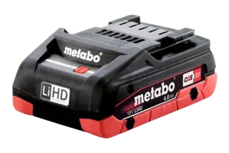 Metabo battery LI-HD 4.0AH 18V