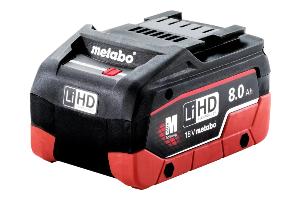 Metabo battery LI-HD 8.0 AH 18V