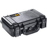 Peli suitcase for centering bolts