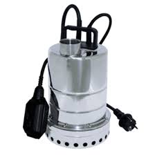 Submergable pump 230V 270L/min stainless steel incl. Floater