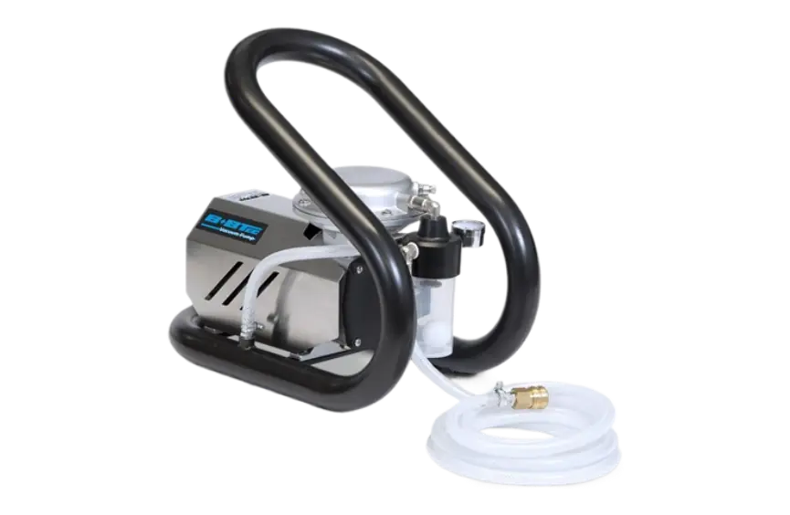 Vacuum pump diamond drill