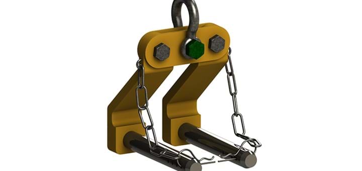 Flange hook vertical 1t handyhook