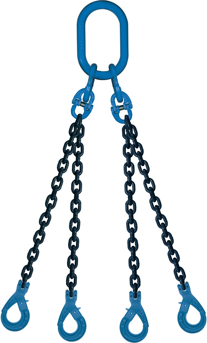 Lifting chain 4-fall 6.7T 6mtr