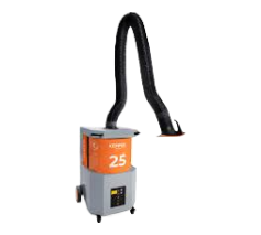 Lasdampafzuiger 400V 4200M3 Mobiel Maxifill
