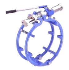 Hydraulische cilinder t.b.v. hydraulische pijpklem