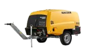 Mobiele diesel compressor 2,6 m3