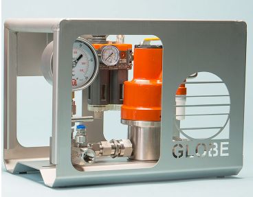 Pneumatische Perspomp 0 - 370 Bar