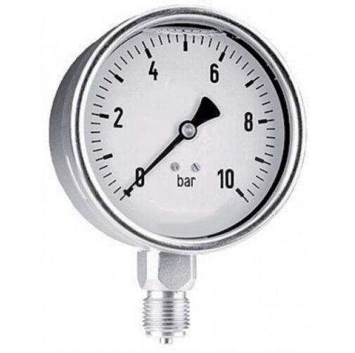Manometer 0 - 1 Bar 1/2 BSP below