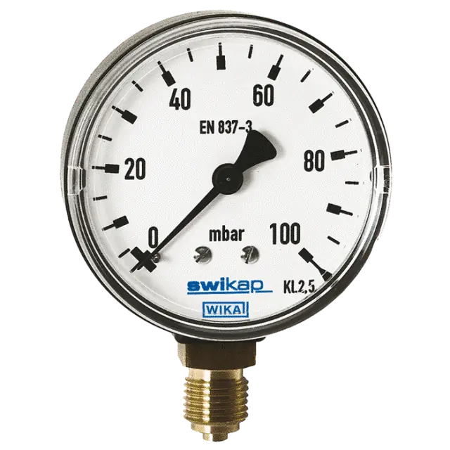 Manometers various 0 - 9 bar 1/2 BSP below