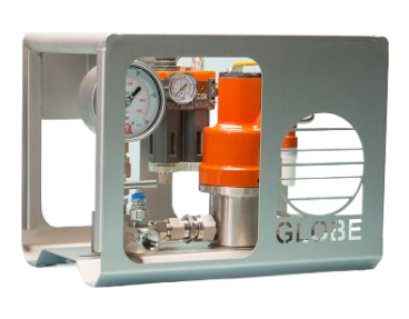 Pneumatische Perspomp 0 - 385 Bar
