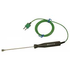 Surface probe for thermometer
