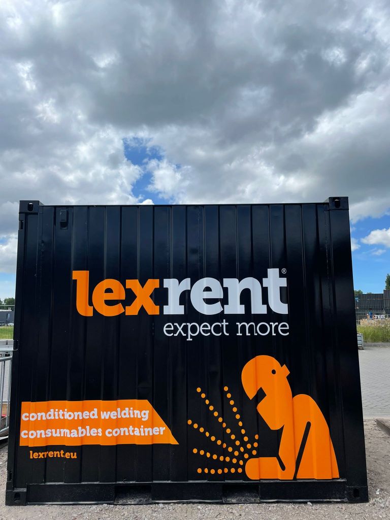Container 10ft opslag Elektrode