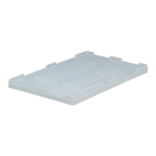 Deksel voor palletbox 1200x800xH79mm grijs