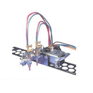 Brandsnijmachine op rails