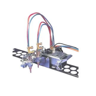 Fire cutter on rails