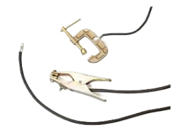 Earth clamp set for Hypertherm Plasma Unit