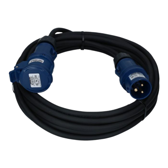 Verlengkabel 230V 16A 3P CEE 25M