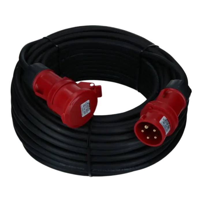 Extension cable 400V 63A-5p 10mtr