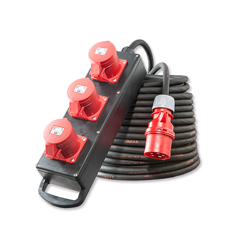 Verdeelblok 400V 32A