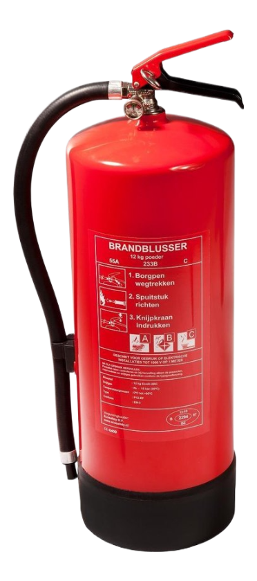 Poederblusser 12 kg (on-site)