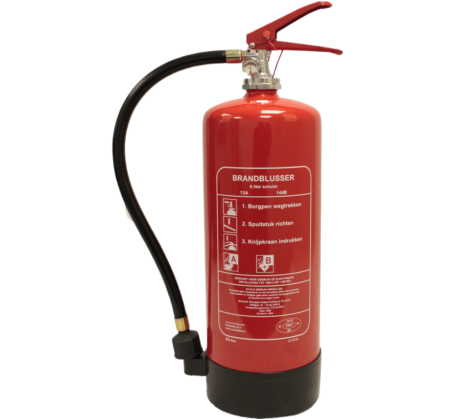 Foam extinguishers