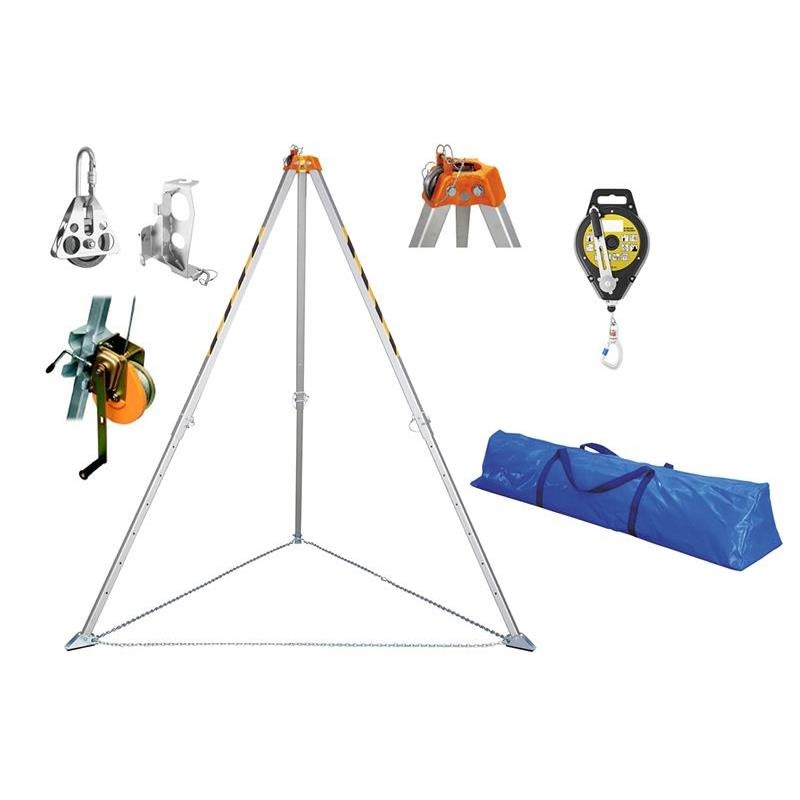 Tripod for Rescue fall arrest block