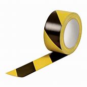 Afzetlint Geel/Zwart 500 Mtr X 80 Mm