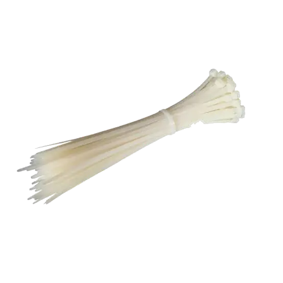 BUNDELBAND NYLON 6.6 WIT 3,7X150