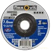 Flexovit Afbraamschijf A24Q 125X7X22,23 T27 (Pk=10St)