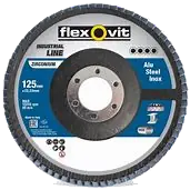 Flexovit lamelschijf Con Fib.Zirc125X22 R842 P60