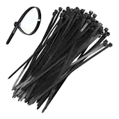 Spartex Bundelband Nylon 6.6 Zwart 3,6X200