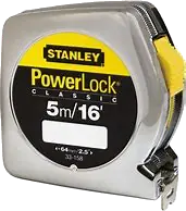 Stanley Powerlock Rolbandmaat 5 Mtr 19 Mm 0-33-194