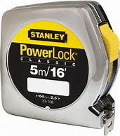 Stanley Powerlock Rolbandmaat 5 Mtr 19 Mm 0-33-158