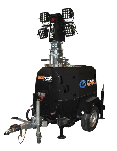 Mobile light towers LED